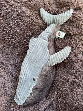 Jellycat | Large Wiley Whale | HTF | NWT | Rare & Retired | Pristine Condition